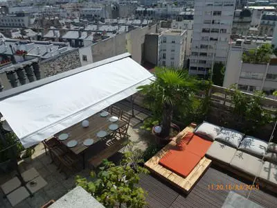 Espacio Superbe rooftop avec barbecue Paris 10  - 3