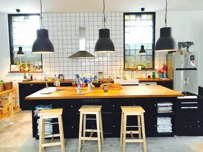 Kitchen in Le loft Hygge Scandinave  - 3