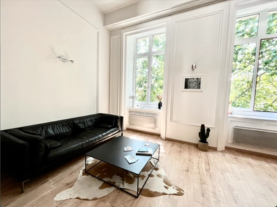 Sala dentro Appartement haussmannien en plein coeur de Lille  - 2