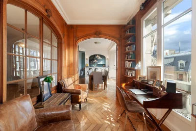 Living room in Magnificent Haussmann apartment - 1