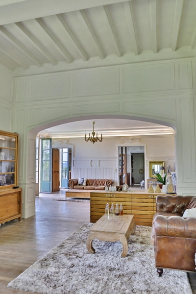 Living room in Belle Villa/Manoir 1900 - 1