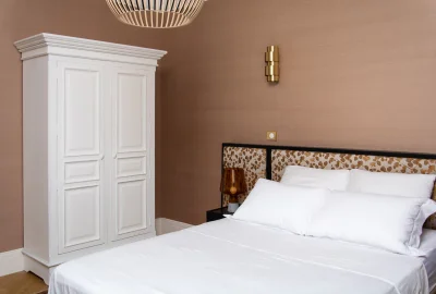 Bedroom in Duplex design au coeur de Paris - 1