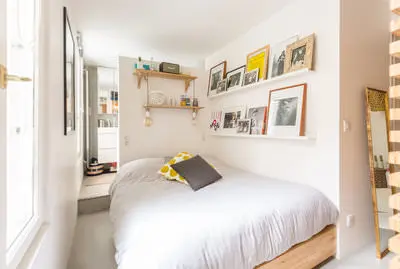 Bedroom in Loft au coeur de paris - 12