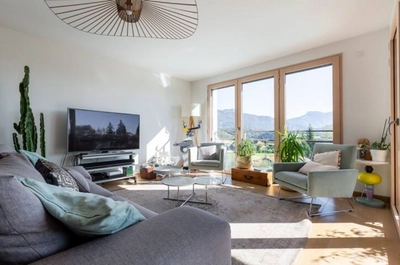 Living room in villa Horizon Montagnes  - 1
