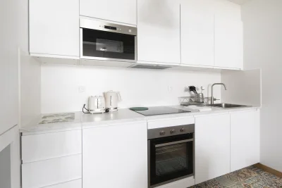 Kitchen in Appartement spacieux et chaleureux P. ECURIES 1 - 1