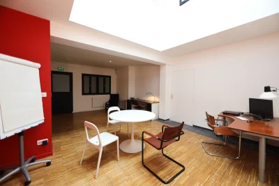 Meeting room in Duplex lumineux avec terrasse de toit - 3