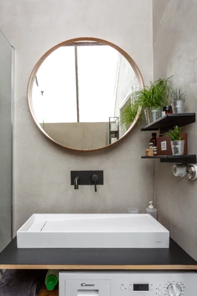 Salle de bain dans Montmartre Parisian Loft - 9