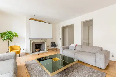 Living room in Prestigieux appartement Paris Rivoli - 10