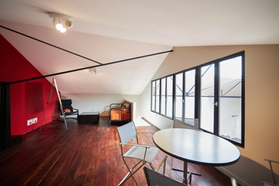 Meeting room in Espace combiné loft et duplex aux portes de Paris - 9