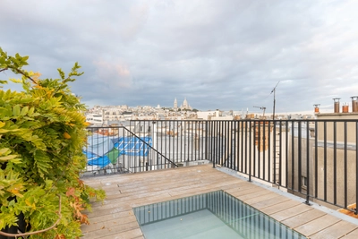 Meeting room in Rooftop avec Vue sur Montmartre et la Tour Eiffel - 5