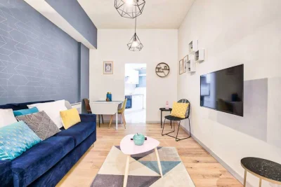 Living room in Appartement design au pied de Montmartre - 0