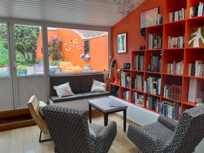 Living room in Havre artistique et coloré - 3