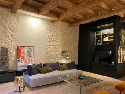 Living room in Loft en Vieille Ville à Nancy - 0