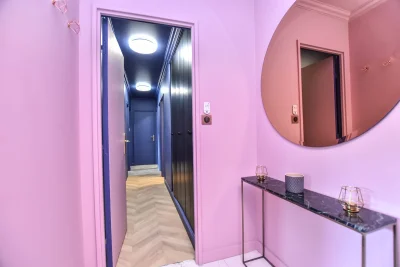 Bathroom in Magnifique appartement avec jacuzzi - 13