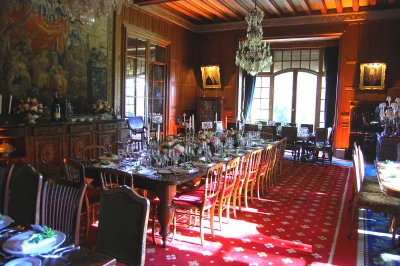 Salle de réunion dans Château avec salon des années 1900 - 1