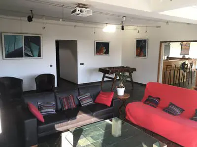 Living room in Une virée dans une villa vue sur mer à Saint Brieuc - 1