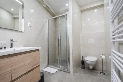 Bathroom in Très bel appartement design à St-Marcel - 10