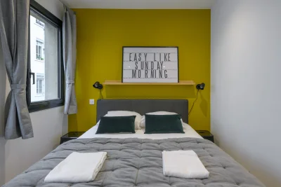 Bedroom in Bel appartement coloré et design - 4
