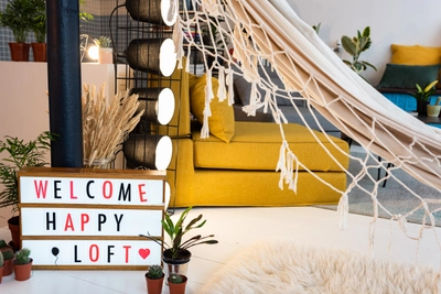 Living room in Happy loft atypique - 27